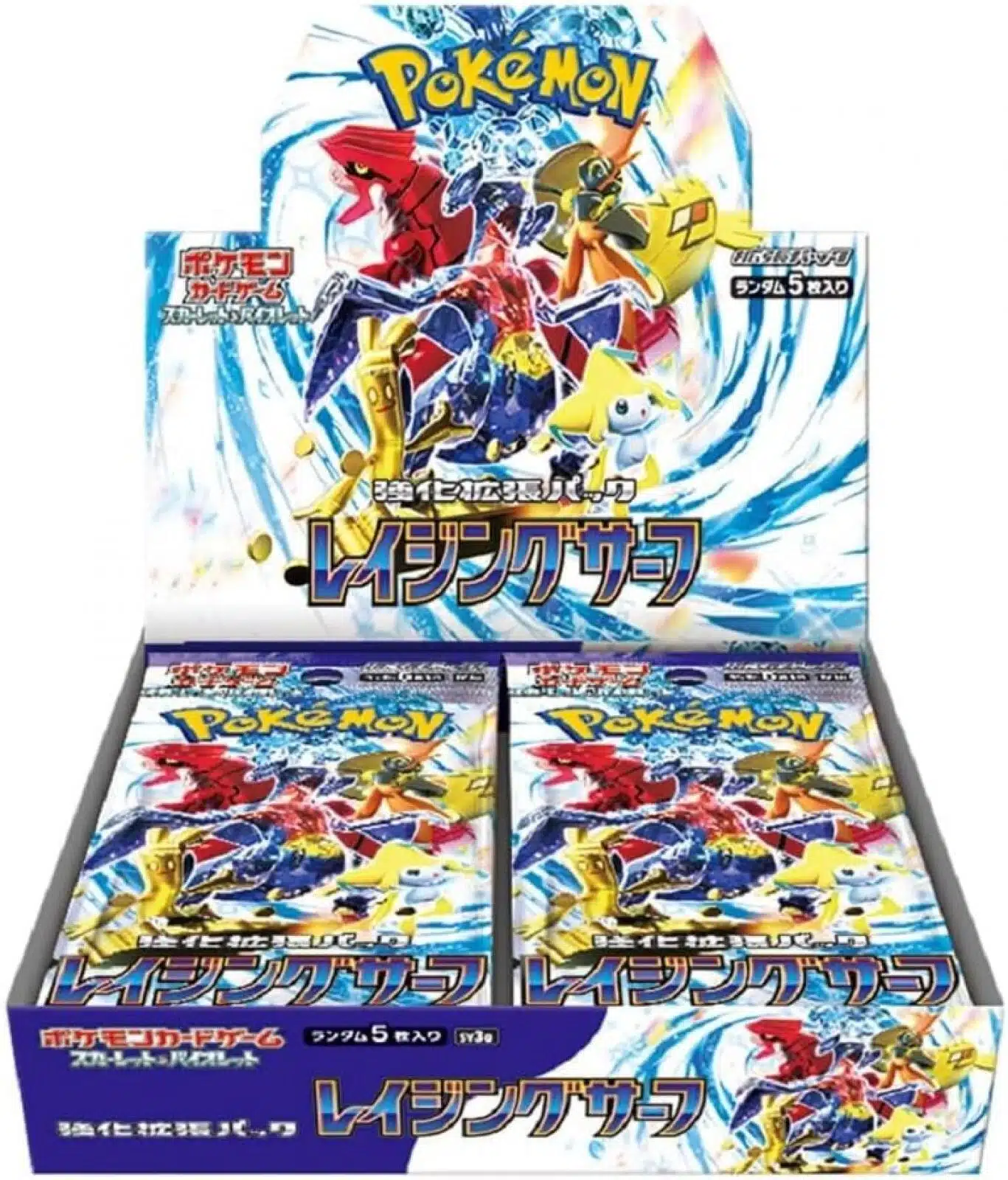 Pokémon Card Game Scarlet & Violet Expansion Pack – Raging Surf Box