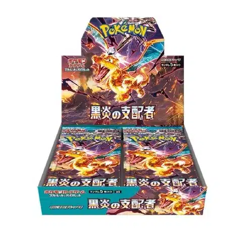 Pokémon Card Game Scarlet & Violet Expansion Pack – Black Flame Ruler Box (Japanese)