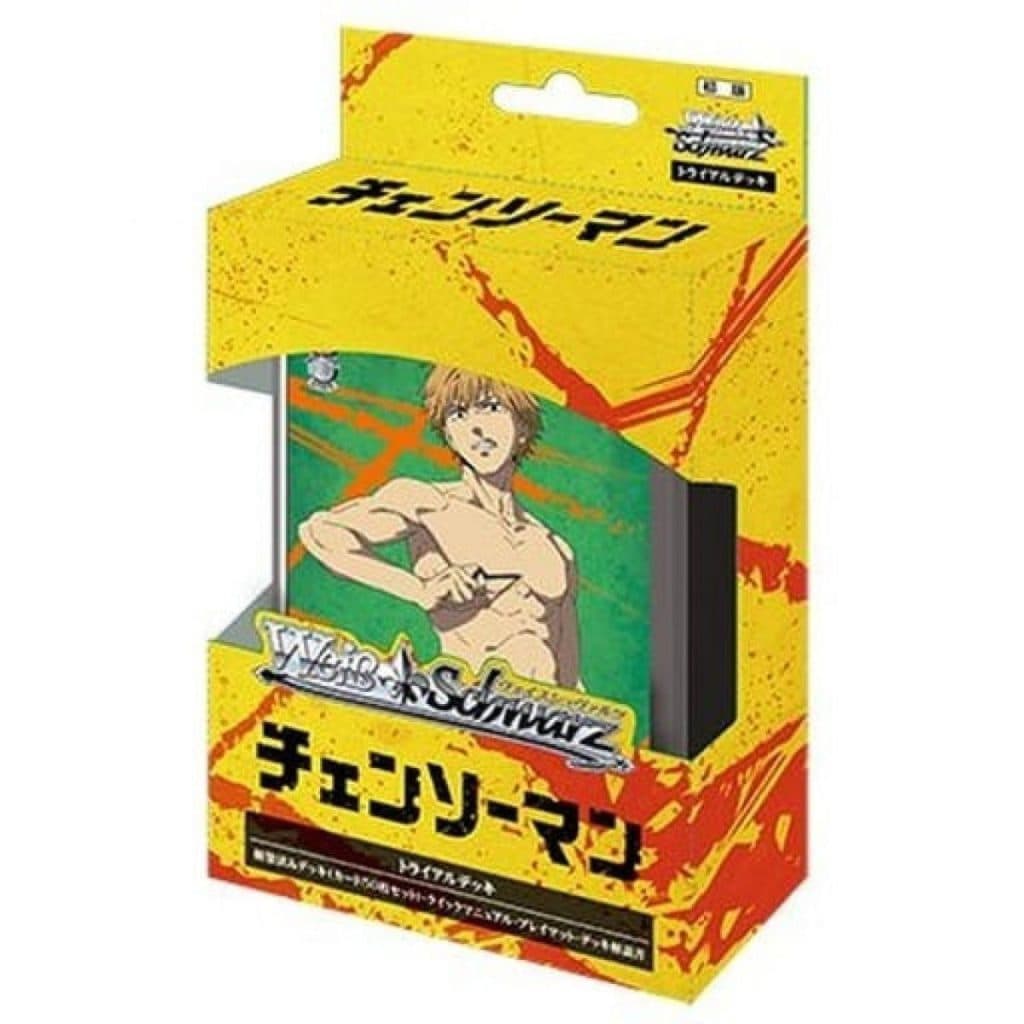 Chainsaw Man Weiss Schwarz TD Trial Deck BOX – Japanese Trading Card