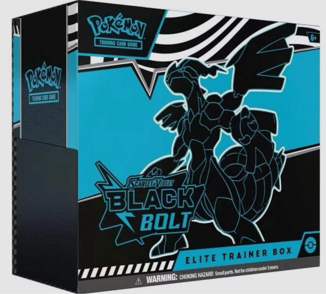 Pokémon TCG Black Bolt Elite Trainer Box ETB – Authentic Sealed